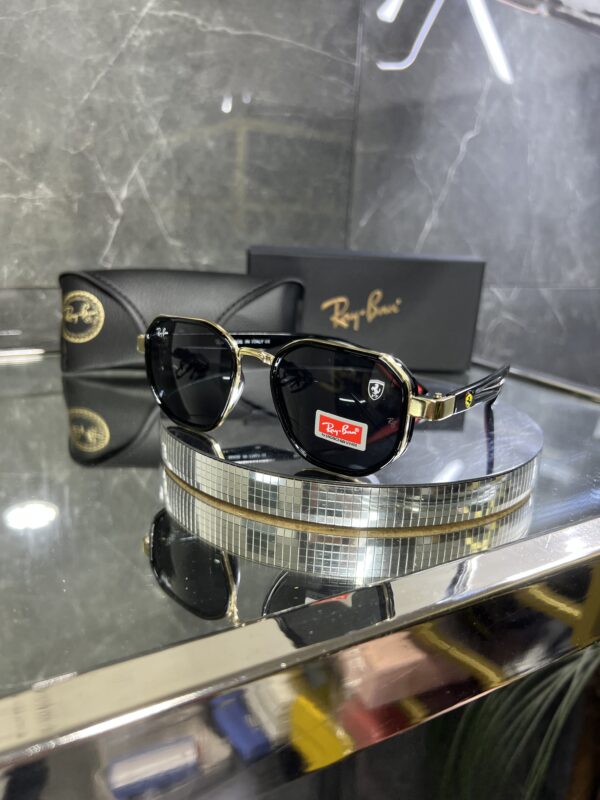 Rayban gold detay siyah cam 408
