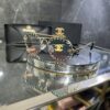 Chanel metal çok renkli cam 403