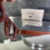 Miu Miu Kare kiremit çerçeve siyah cam 541