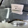 Miu Miu Cat Leopar Çerçeve Kahve cam Gold detay 538