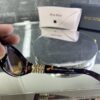 Miu Miu Geometrik Leopar Çerçeve kahve cam 523