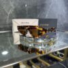 Miu Miu Kahve cam Leopar kemik çerçeve 521