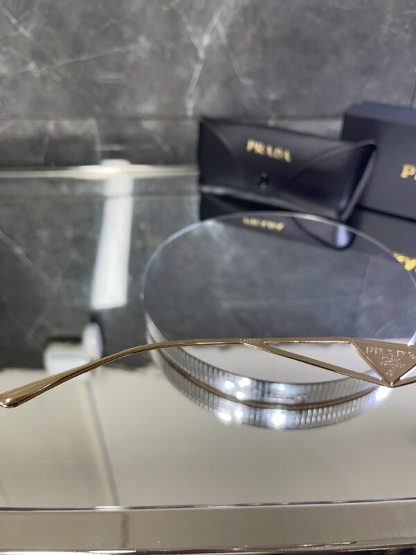 Prada Cat Eye Leopar çerçeve Kahve cam 568
