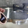 Prada Cat Eye Pudra Çerçeve Kahve cam 565