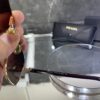 Prada Kare Gold Metal çerçeve Kahve Degrade cam 564