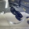 Gucci Oval Siyah çerçeve Siyah cam 560