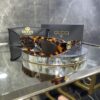Gucci Oval Leopar çerçeve Kahve cam 558