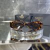 Gucci Oval Leopar çerçeve Kahve cam 558