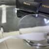 Prada Beyaz Kare Çerçeve siyah cam 557