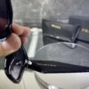 Prada Kare Siyah Çerçeve Siyah Cam 556