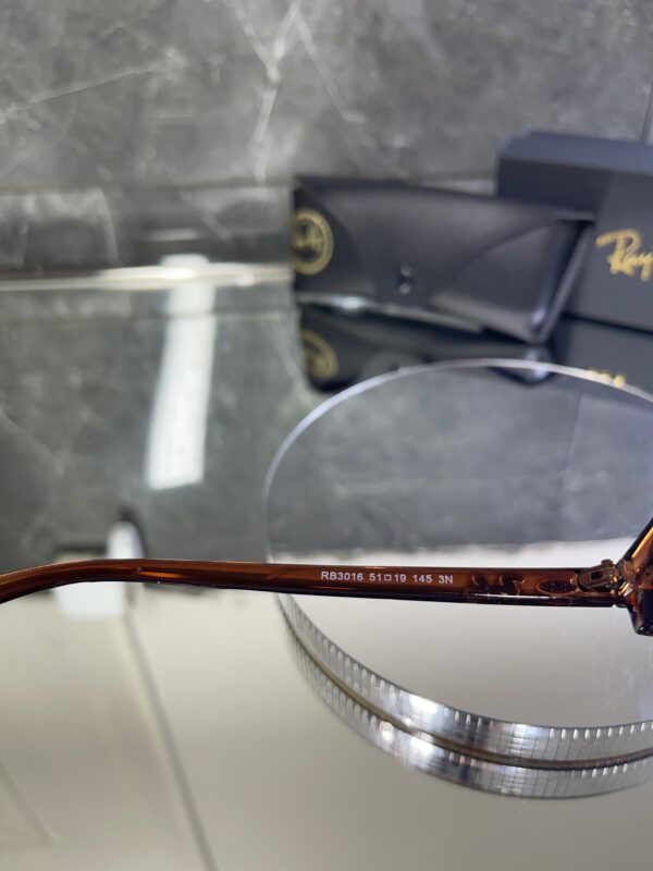 Rayban Clubmaster Kahve çerçeve Kahve cam 555