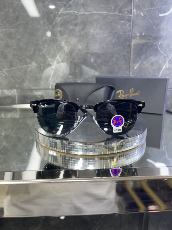 Rayban Clubmaster Siyah cam Siyah çerçeve 554