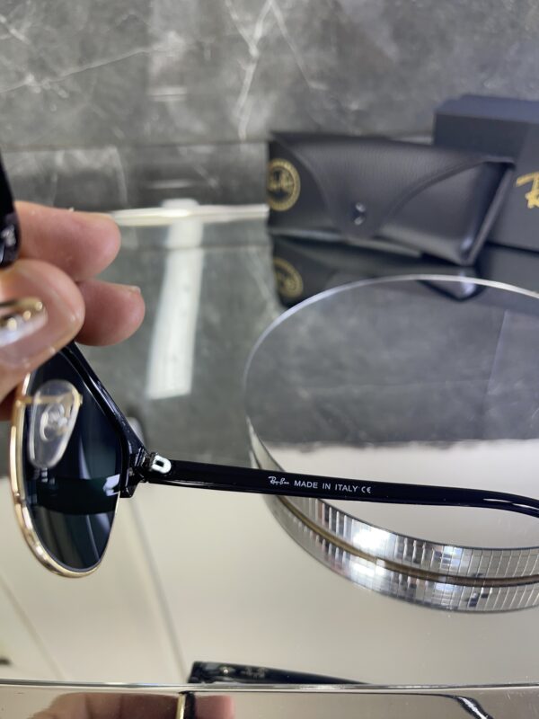 Rayban Clubmaster Siyah cam gold Detay 553