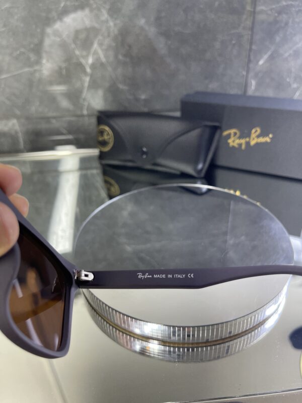 Rayban Geometrik Mat Kahve cam 552