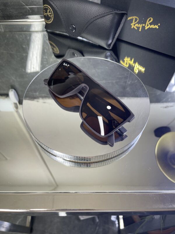 Rayban Geometrik Mat Kahve cam 552