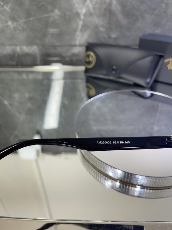 Rayban Geometrik Siyah cam 551