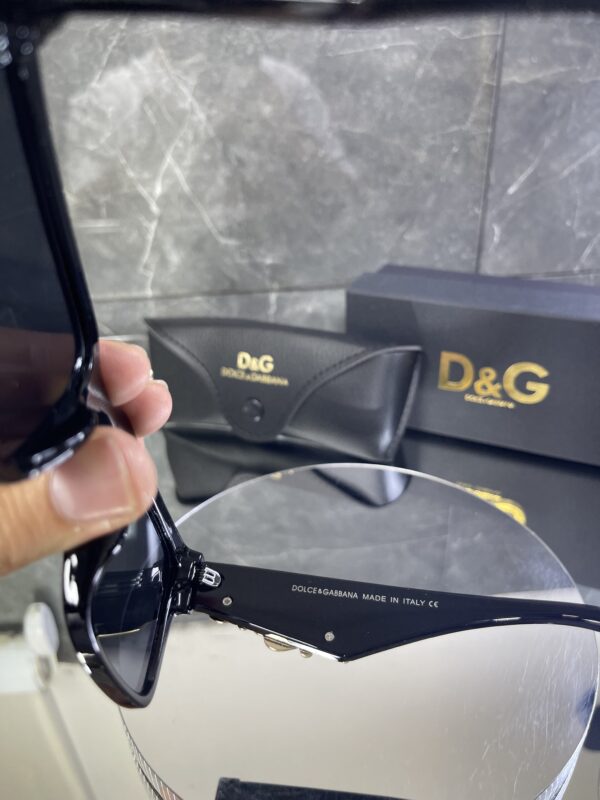Dolcegabbana Kare Çerçeve Siyah cam 550