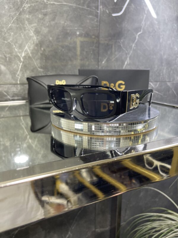 Dolcegabbana Siyah çerçeve DG gold detay 549