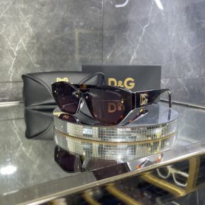 Dolcegabbana Leopar çerçeve çok renkli cam 548