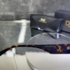 Dolcegabbana Leopar çerçeve çok renkli cam 548