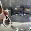 Dolcegabbana Geometrik Beyaz çerçeve Kahve cam 547
