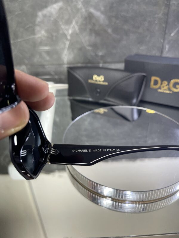 Dolcegabbana Geometrik Siyah çerçeve Siyah cam 546