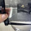 Chanel Siyah çerçeve Taş detay 576