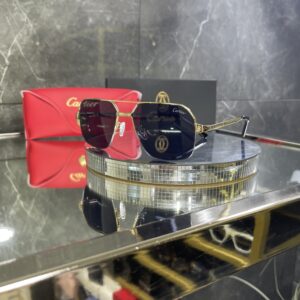 Cartier Gold çerve Siyah cam 587