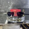 Cartier ahşap Detay Gold çerçeve Siyah cam 586