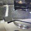Gucci geometrik metal siyah cam siyah çerçeve 600