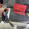 Cartier geometrik siyah degrade cam 612