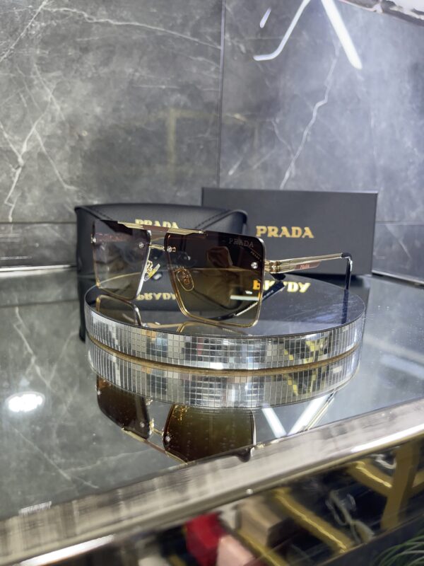 Prada Resse Gold detay Kahve cam 611