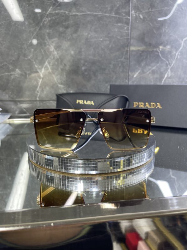 Prada Resse Gold detay Kahve cam 611
