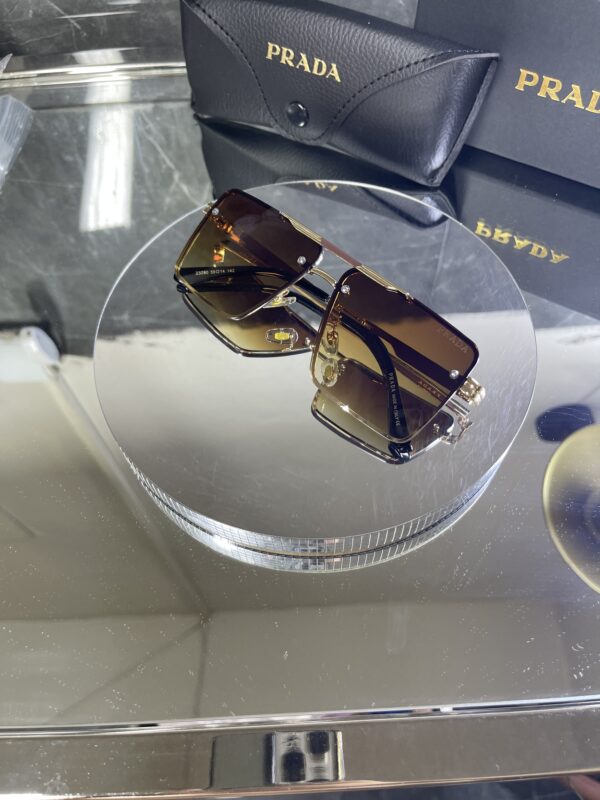 Prada Resse Gold detay Kahve cam 611