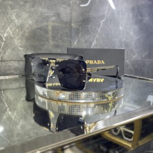 Prada Resse Siyah cam Gold detay 610