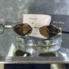 Miu Miu Geometrik Miu detay Kahve cam 609