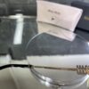 Miu Miu Oval Metal kahverengi cam 606