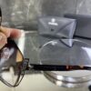 Chanel Metal çerçeve kahve cam 624
