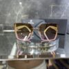 Chanel Beyaz Metal çerçeve çok renkli cam 623