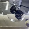 Chanel Siyah Metal çerçeve Siyah cam 622