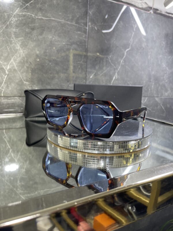 Vehla Leopar kemik çerçeve Mavi cam 621