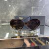 Versace Oval Leopar kemik kahve cam 629