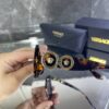 Versace Oval Leopar kemik kahve cam 629