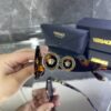 Versace Oval Leopar kemik kahve cam 629
