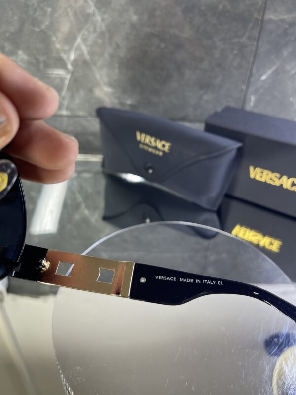 Versace Eros Siyah Metal çerçeve Siyah cam 630