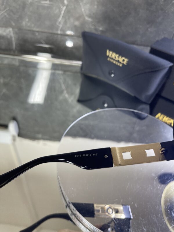 Versace Eros Siyah Metal çerçeve Siyah cam 630