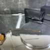 Bottegavenetta Premium Siyah çerçeve Turuncu cam 650