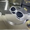 Gucci Oval Beyaz Çerçeve Siyah cam 643
