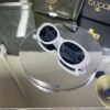 Gucci Oval Beyaz Çerçeve Siyah cam 643