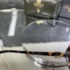 Gucci Oval Leopar Çerçeve Kahve cam 642